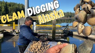 Digging For Clams In South East Alaska