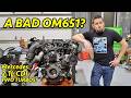 Complicated AND GOOD? Failed Mercedes OM651 Turbo Diesel Teardown Shows How OVERBUILT These Are!