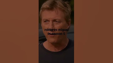 robby vs miguel in season 5!  who will win? #cobrakai #despacito