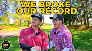 Literally our best round yet. - Birdie 2 Bogey Bros Golf