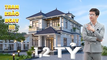 Quá RẺ và ĐẸP chỉ từ 1,2 tỷ cho mẫu nhà 2 tầng mái nhật ở Bình Dương | MH01603