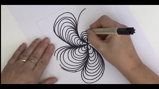 OP Art Worm Tunnel Spiral Tutorial