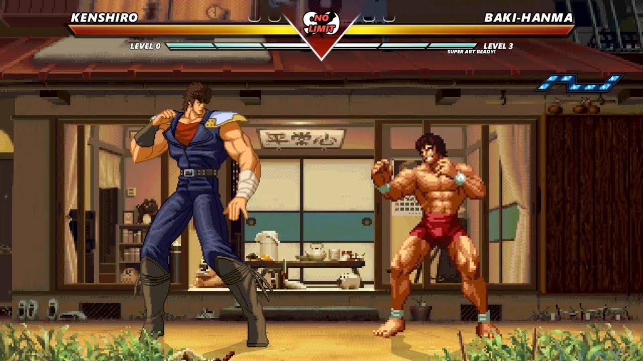 Kenshiro Vs Yujiro Hanma (Baki The Grappler Vs Fist of The North