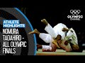 Nomura tadahiro    triple gold medallist in judo  athlete highlights