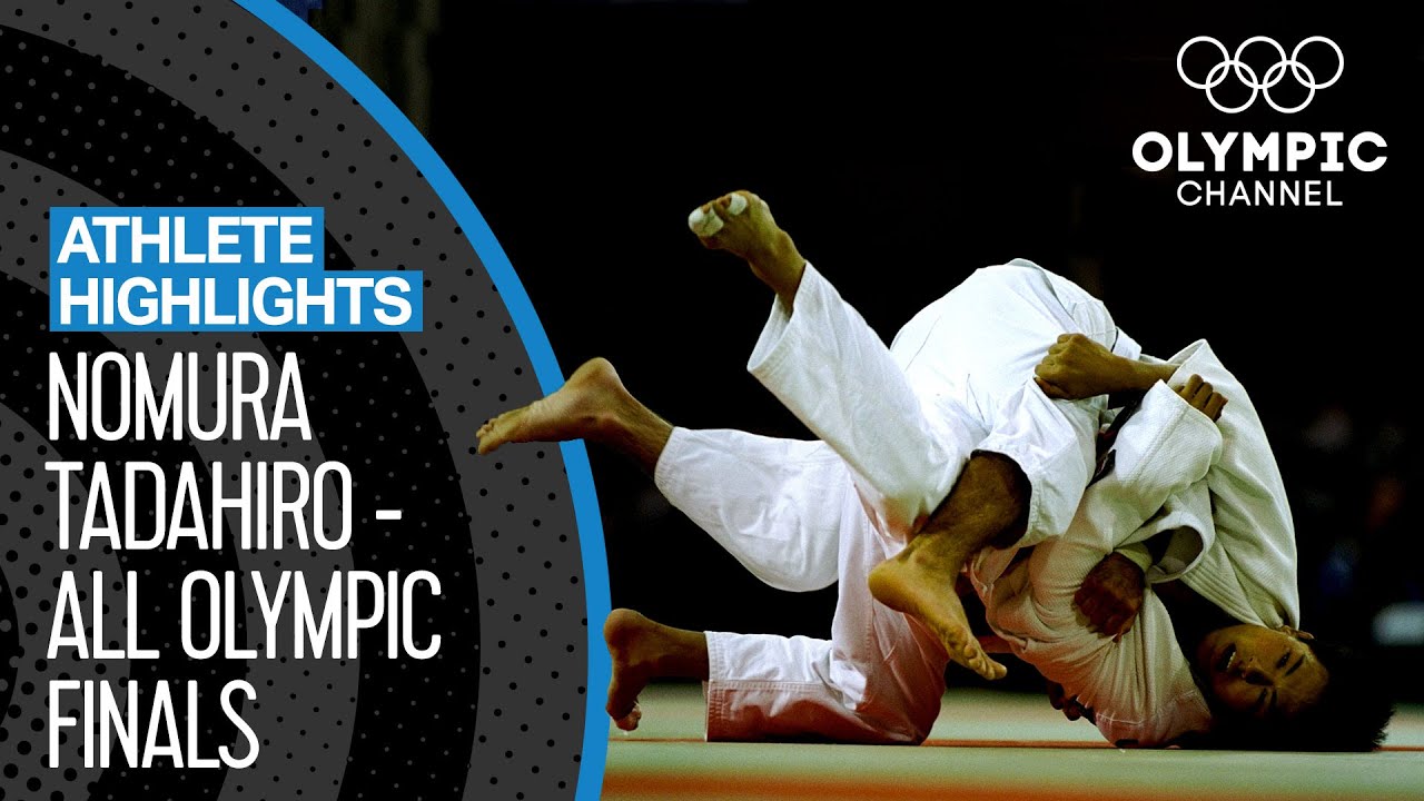Nomura Tadahiro 🇯🇵  - Triple Gold Medallist in Judo! | Athlete Highlights