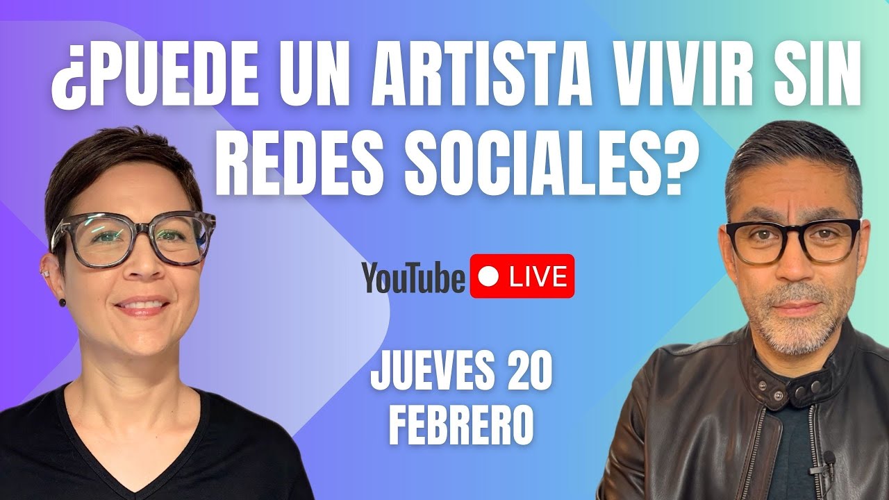 ¿Puede un artista vivir sin redes sociales?