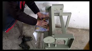 دستگاه  دستی لبه بندی‌کلیپ تقویم / calendar clip rimming machine‌ calendar manual clipping machine