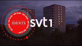 [ 🇸🇪 ] Sveriges Television (SVT 1 & SVT 2) ident history