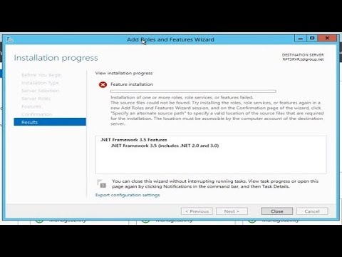 .Net Framework 3.5 Windows Server 2012 R2 | the source file could not be found .net 3.5 installation