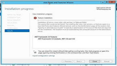 .Net Framework 3.5 Windows Server 2012 R2 | the source file could not be found .net 3.5 installation