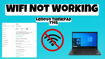 Lenovo ThinkPad T14S Wifi Not Working || Wifi Connection Problem Fix Windows