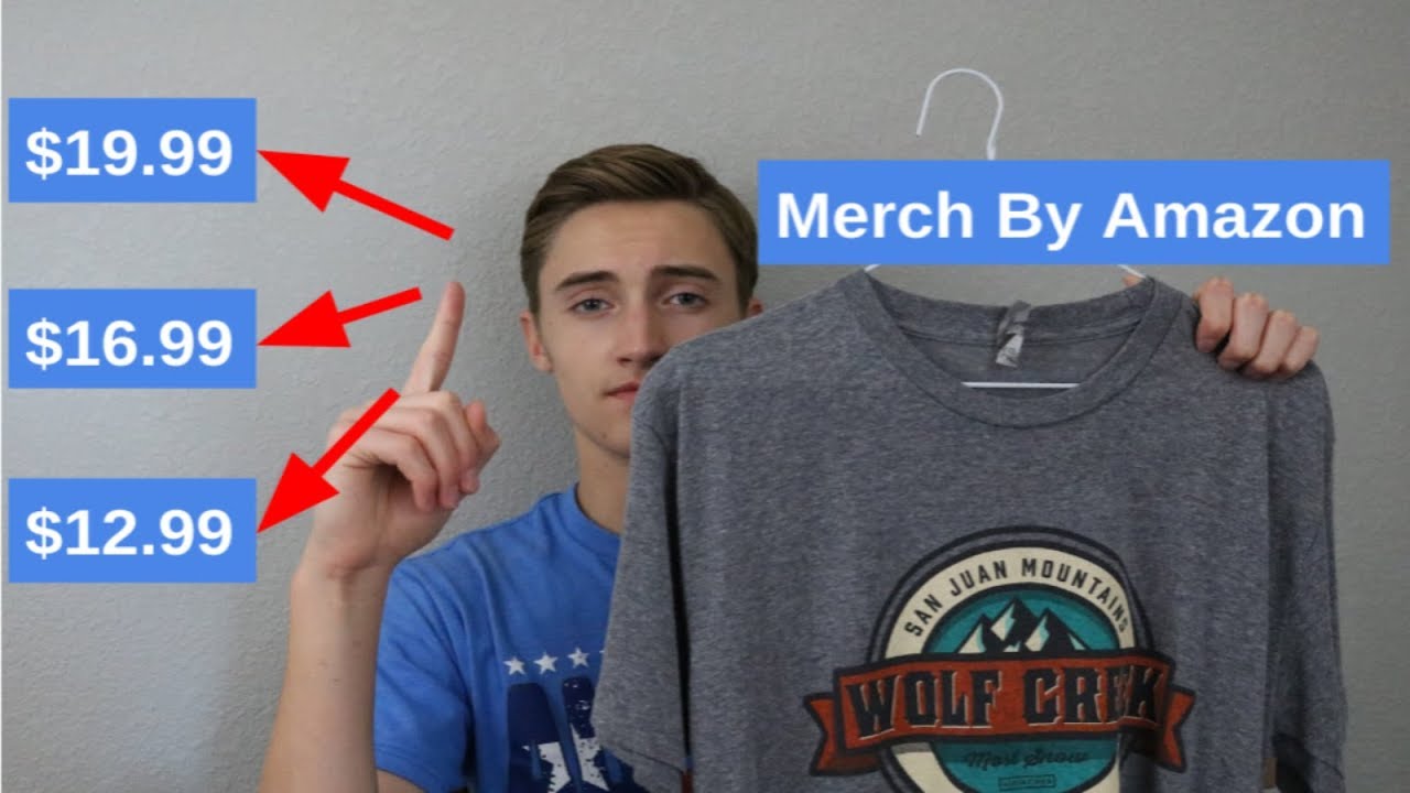 The BEST PRICE Point To Sell Your Merch By Amazon TShirts YouTube