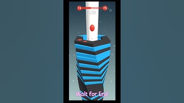 Stack Ball Lavel 74 Complited  #stackball #74 #shorts #gameplay #Lavel64 #Ballgame