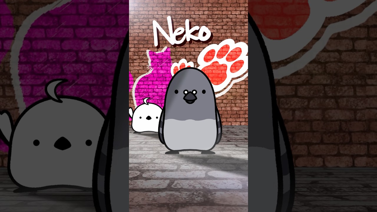 Neko 🐈💖 #シマエナガ #shorts - YouTube