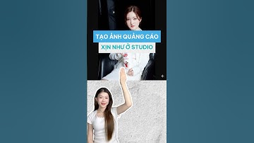 Cách tạo ảnh quảng cáo xịn như ở studio #congcuai