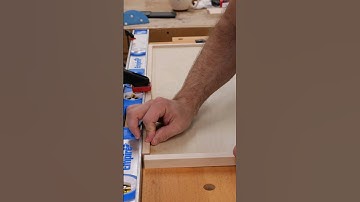 Slim Shaker Style Drawers #woodworking #woodworker #diy