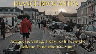 EP 55 Come With Us Antiquing & Brocanting in Le Perche Belleme Normandy-Thrifting & Picking Treasure