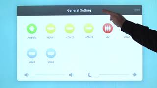 Famous Clevertouch Plus: Настройки меню Profile