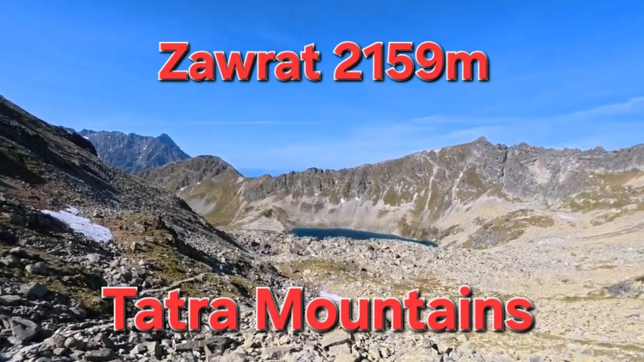 Hiking to  Zawrat (2159m) - Tatra Mountains, Poland 