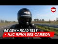 HJC RPHA 90S Carbon Modular Helmet Video Review and Road Test - ChampionHelmets.com