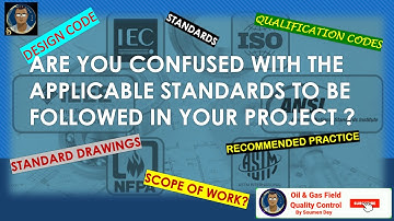 Confused With Applicable || Codes For Project || Mandatory & Recommended Standard Practice
