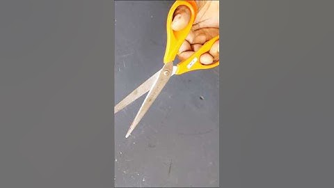 The Fastest Way to Sharpen Scissors at Home#scissorsharpening #diyhacks #quickfixes