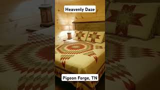 Quick Cabin 🪵 Review | Heavenly Daze | Pigeon Forge, TN #travel #follow #subscribe #tbt