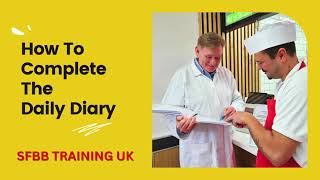 How to fill The SFBB Pack Daily Diary by SFBB Training UK screenshot 1