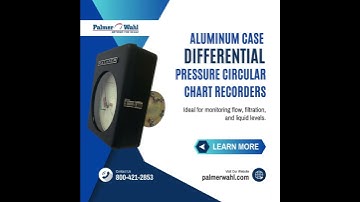 Precision Monitoring Made Simple with Palmer Differential Pressure Recorders