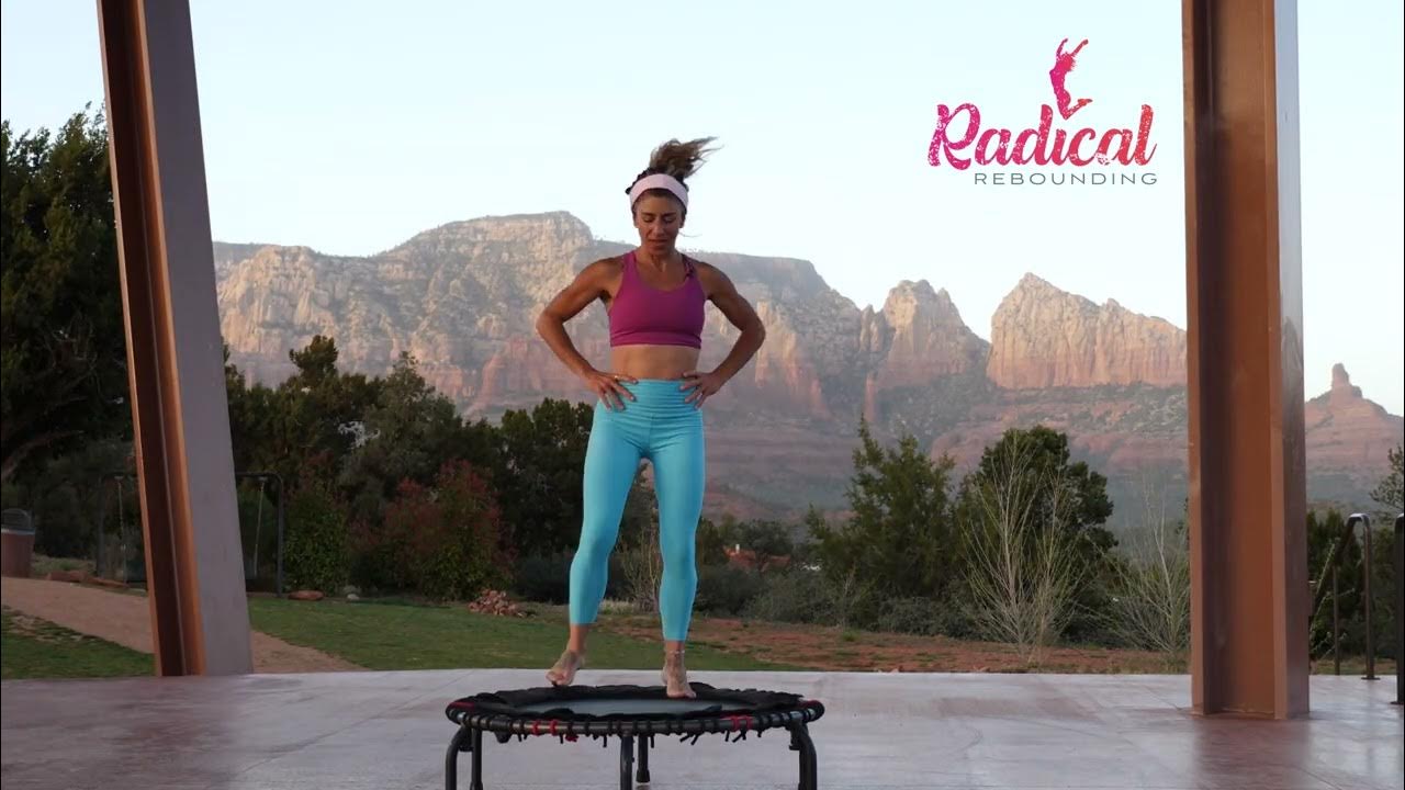 Abs on the mini trampoline YouTube