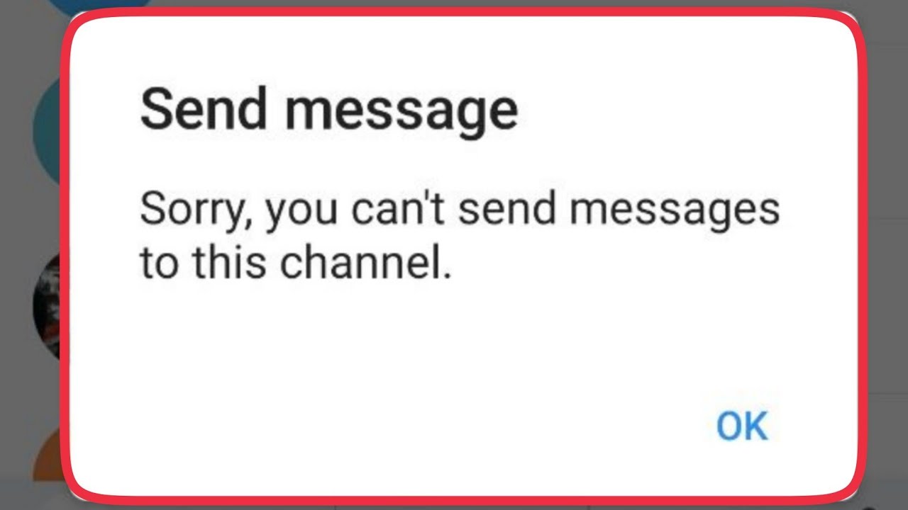 How To Fix Sorry, you can't send messages To this channel in Telegram