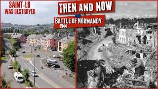 Ultimate Then and Now - D-Day Normandy No pictures - real film. Part 6