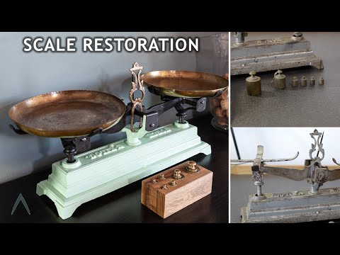 Restoration Old Kitchen Scale No Power Tools ASMR