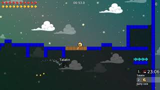 Fly to the moon Speedrun DDnet (Teeworlds)