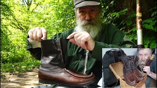 Kero Blötnäbb Soft Beak shoe – traditional Lapland lightweight Bushcraft shoes and boots screenshot 5