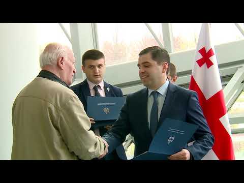 შინაგან საქმეთა მინისტრის პირველი მოადგილე კახა საბანაძე ვეტერან პოლიციელებს შეხვდა