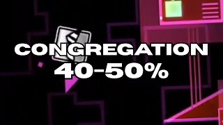 CONGREGATION 40-50%