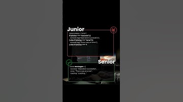 Junior Vs Senior Fronted developer 💻 #webdevelopment #html #programming #javascript #shorts #html5