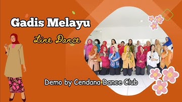 GADIS MELAYU  - Line Dance //Demo//Choreo: Ernie Yin (INA) - 2019
