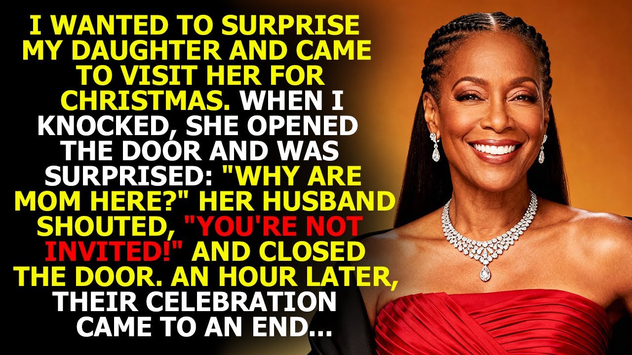 They Won't Let Me Into Their House On Christmas Day. The Next Morning, Their Celebration End...