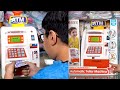 Mini ATM Machine Unboxing & Testing | Money Saving with Password & Fingerprint | Krish World