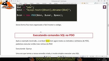 Aprenda PHP com PDO   aula3 - Crie sites com banco de dados