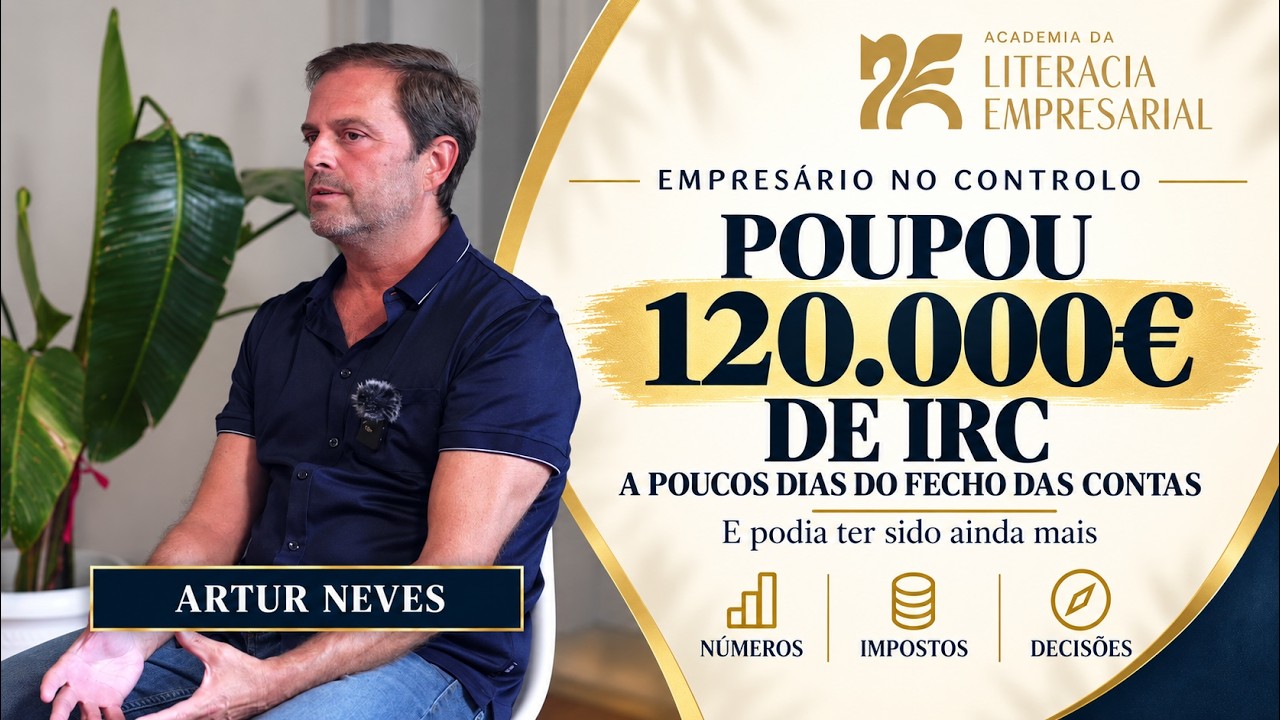 Artur Neves: poupou 120.000€ de IRC a poucos dias do fecho das contas