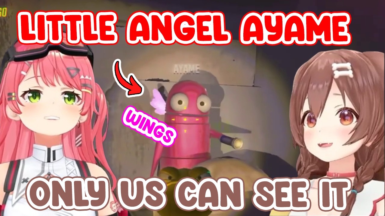 Only Miko and Korone Can See Ayame’s Angel Wings