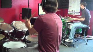 Two Drummers - Split Drum Fill - Drum Solo