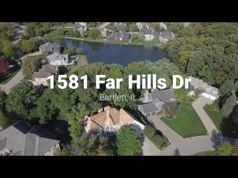 1581 Far Hills Drive, Bartlett, IL home video tour