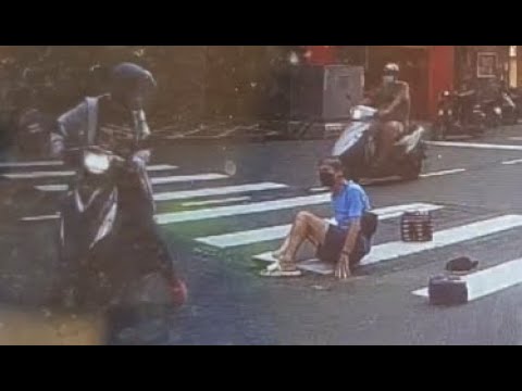 【車禍影片】都穿這麼顯眼了還看不到（2023.09.20 新竹市東區民生路與北大路口
