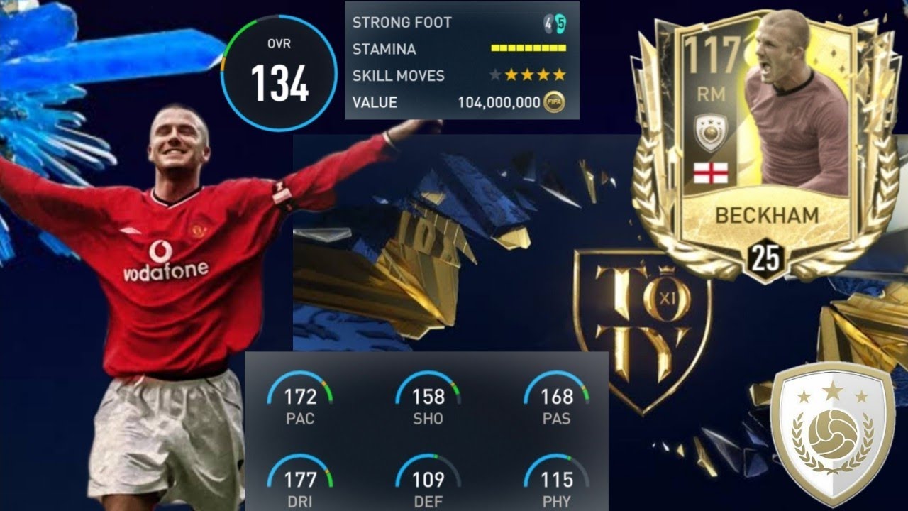 Prime Icon David Beckham Review|Fifa mobile|is he the best playmaking RM in Fifa mobile?