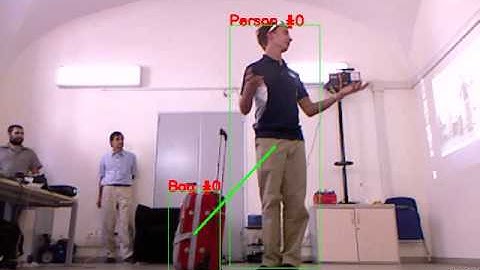 OpenCV Person and Baggage Tracking Update 13 - Bag Abandon