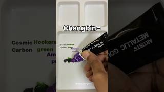 What color do mixed Name make #changbin #skz  #shorts #colourmixing #paintmixing #satisfying #kpop